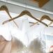 Jenn wore the a hand-beaded silk charmeuse slip dress with a bateau illusion net neckline by Watters.