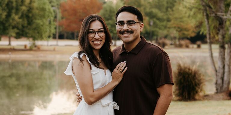 Melanie & Cristian Home Page Banner