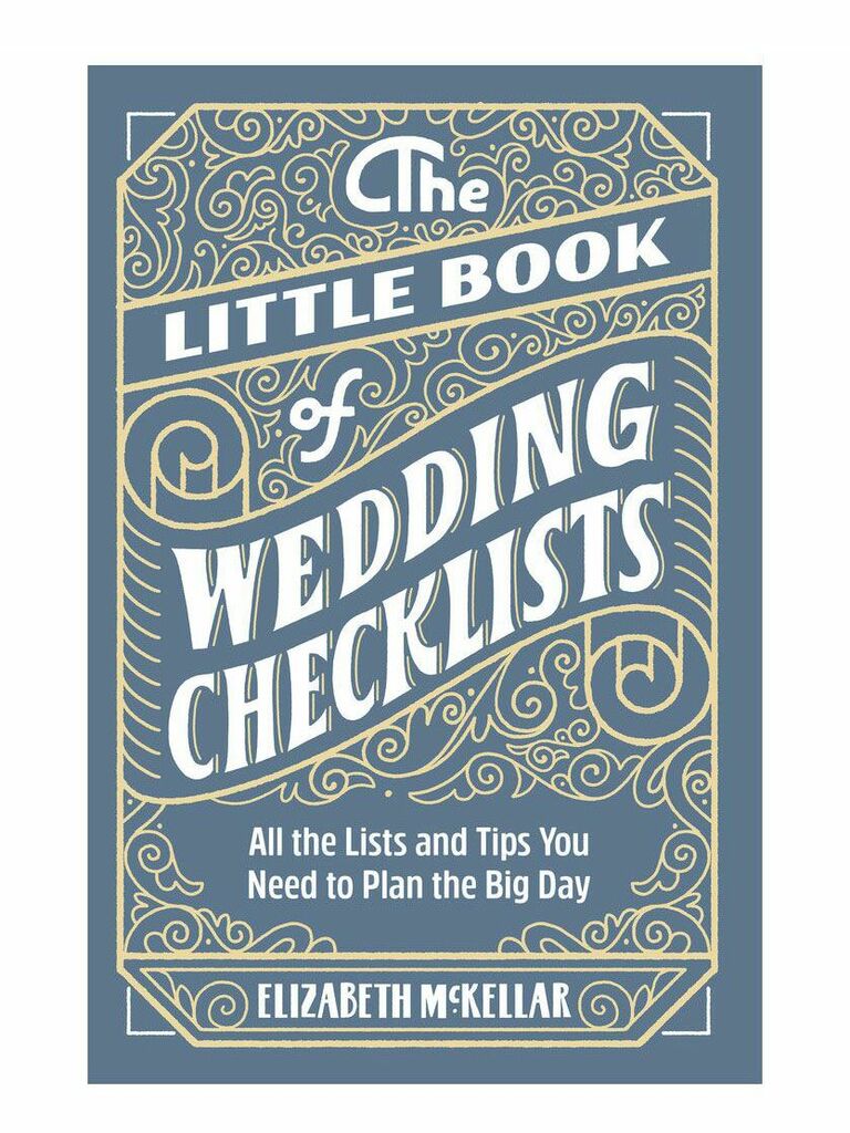 wedding planner book with checklists