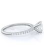 With Clarity Elegant Princess, Asscher, Cushion, Emerald, Pear, Radiant, Round, Oval Cut Engagement Ring - thumbnail - 2