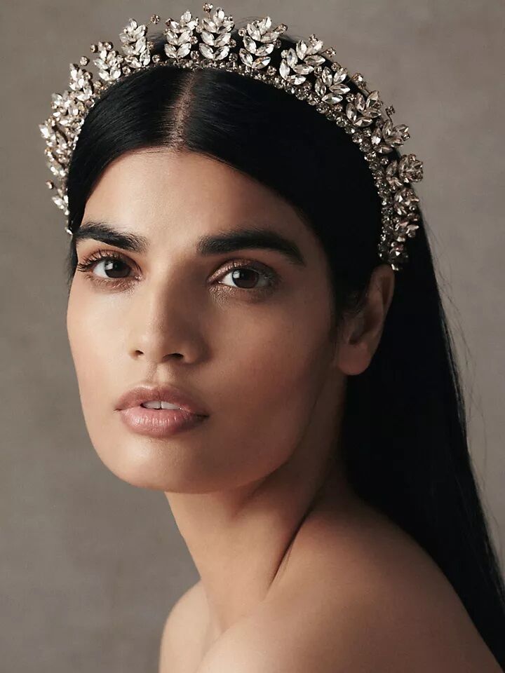Elegant tiara-style headband by Anthropologie. 