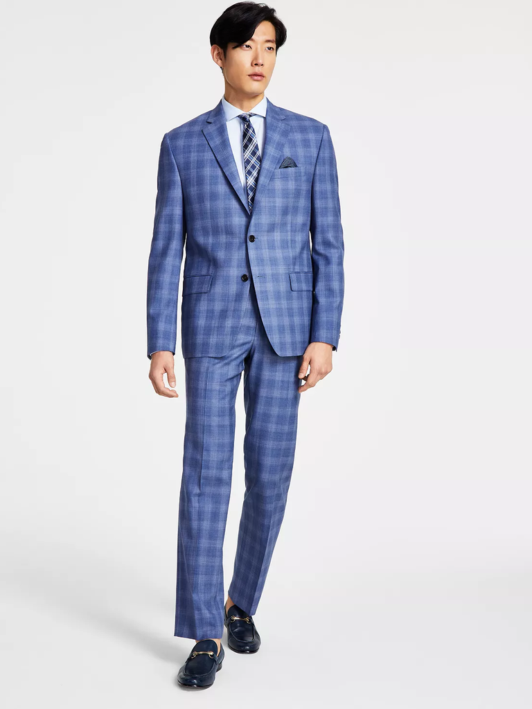 Lauren by Ralph Lauren Classic Fit Stretch-Suit from Macy's