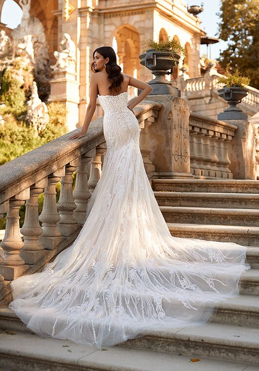 Val Stefani Leonor Mermaid Wedding Dress - 3