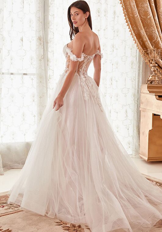 Ladivine WN308 Ball Gown Wedding Dress - 2