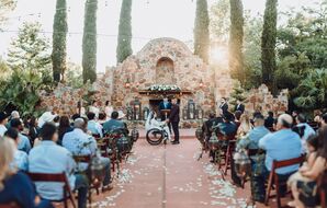 Outdoor Wedding Ceremony at Madera Estates in Conroe, Texas