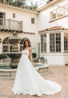 Stella York SY8059 A-Line Wedding Dress