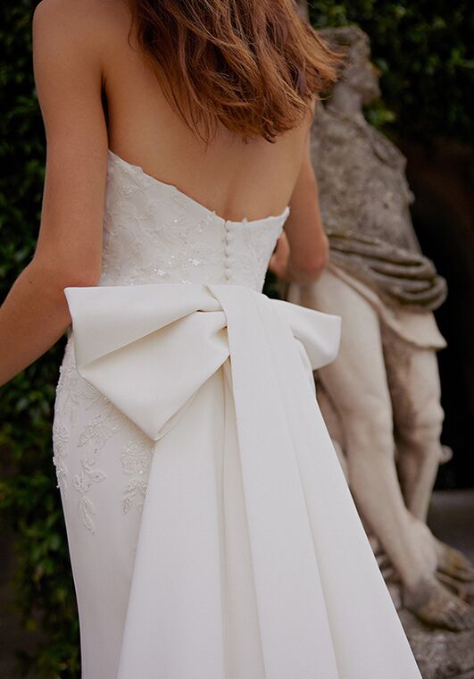 Justin Alexander Isdora Fit-and-Flare Wedding Dress - 3