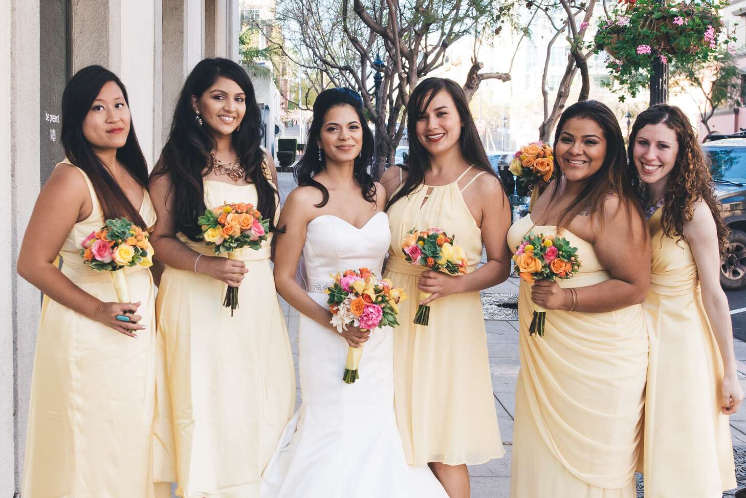 david's bridal yellow bridesmaid dresses Pollenca Bridesmaid Dress in Lemonade Butter Yellow – Rewritten main image 1