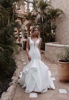 Abella Ursula Mermaid and Trumpet Wedding Dress