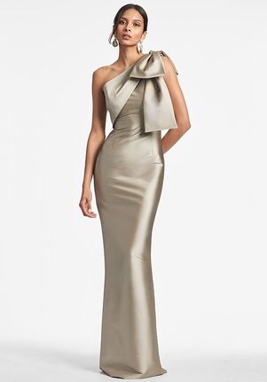 Sachin & Babi Bonnie Gown - Pewter Champagne Mother Of The Bride Dress
