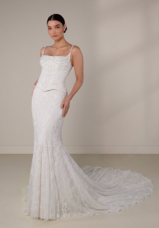 Martina Liana Luxe LE1457 Column Wedding Dress - 3