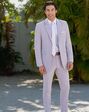 BLACKTIE METRO Lavender Wedding Suit Purple Tuxedo - thumbnail - 3