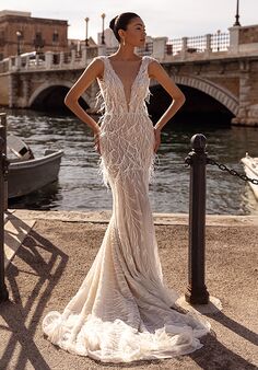 Carfelli Majestic Mermaid and Trumpet Wedding Dress