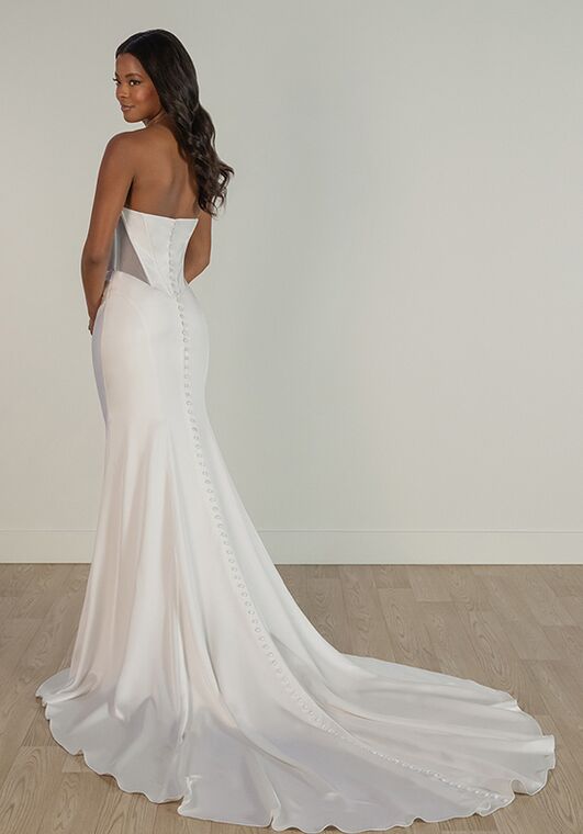 Stella York SY8161 Column Wedding Dress - 2