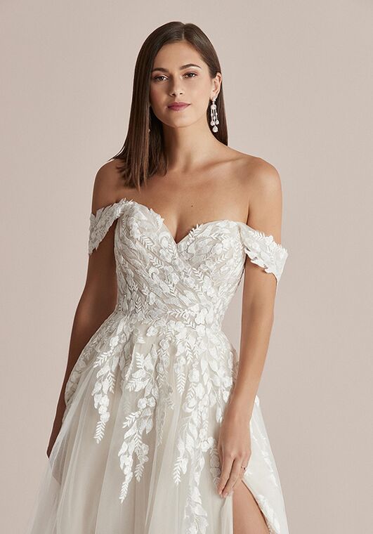 Justin Alexander Carlee A-Line Wedding Dress - 2