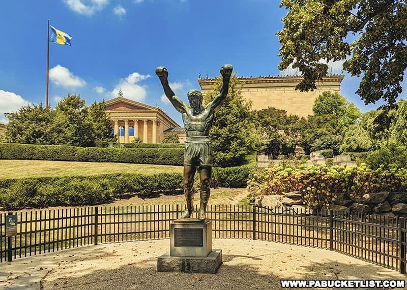 Picture of Rocky Statue