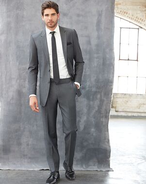 Allure Men Graphite Suit Gray Tuxedo