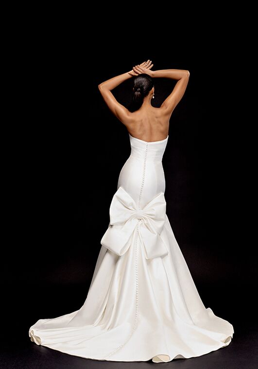 Justin Alexander Signature Amaya Mermaid and Trumpet Wedding Dress - 3