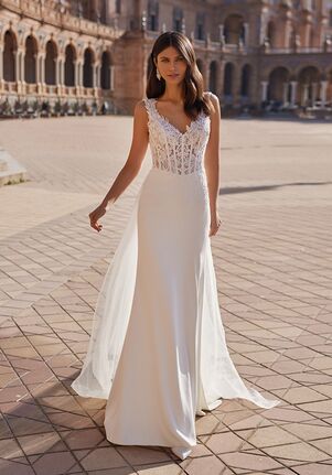 Moonlight Couture H1541 Mermaid Wedding Dress