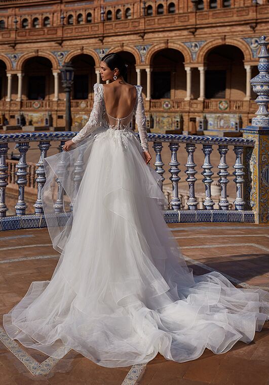 Val Stefani Daniela Mermaid Wedding Dress - 2