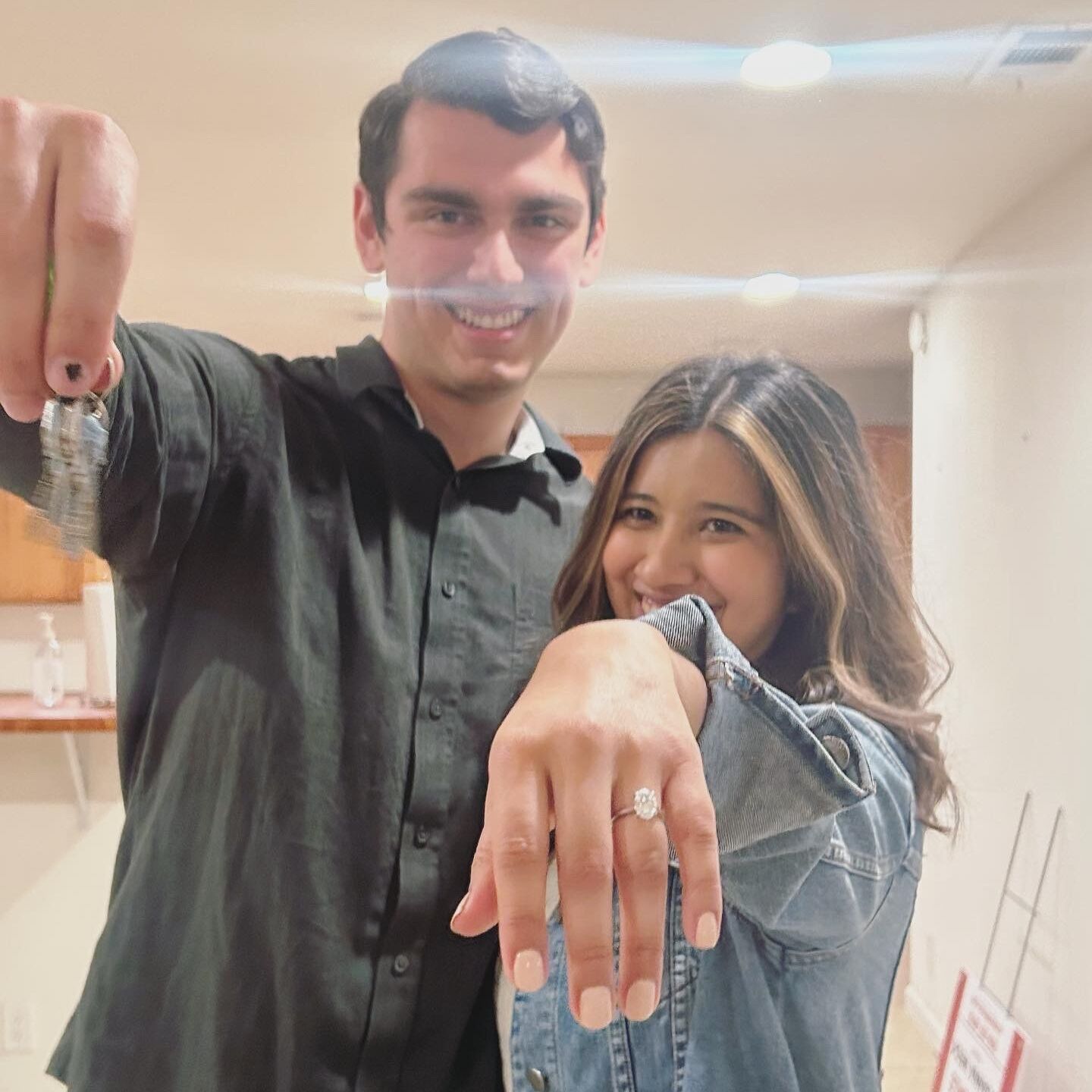 Picture of She said YES!