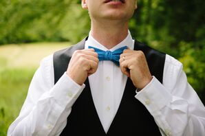 Blue Bow Tie