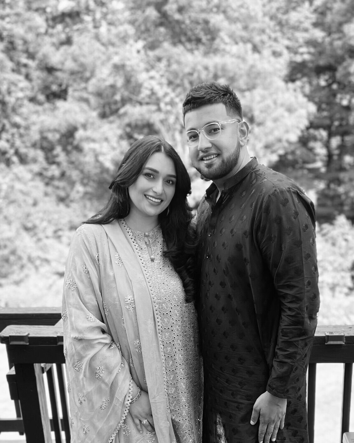 Hurriya & Zeeshan Home Page Banner