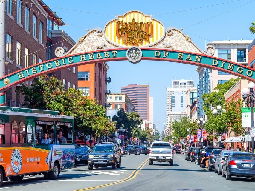 Picture of Gaslamp Quarter - The Historic Heart Of San Diego