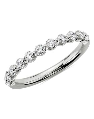 Blue Nile 602840P02 Platinum Wedding Ring