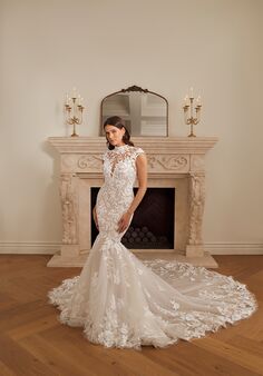 Casablanca Bridal 2564 Wren Mermaid and Trumpet Wedding Dress