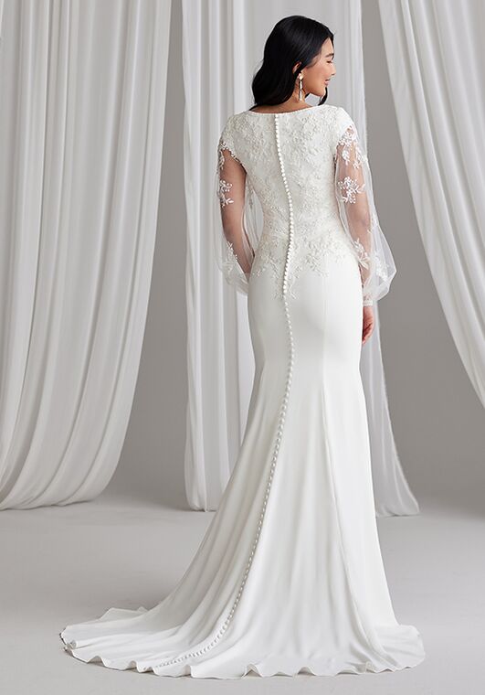 Rebecca Ingram TATUM LEIGH Sheath Wedding Dress - 3