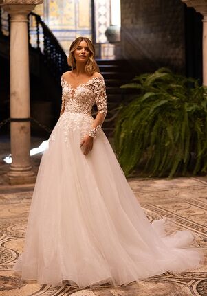 Oliver Martino Ellen A-Line Wedding Dress