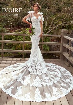 IVOIRE by KITTY CHEN STEPHANIE, V2004 Mermaid Wedding Dress