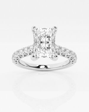 Grown Brilliance Radiant Cut Engagement Ring