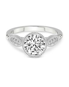 Friendly Diamonds Vintage Princess, Asscher, Cushion, Emerald, Marquise, Pear, Radiant, Round, Oval Cut Engagement Ring