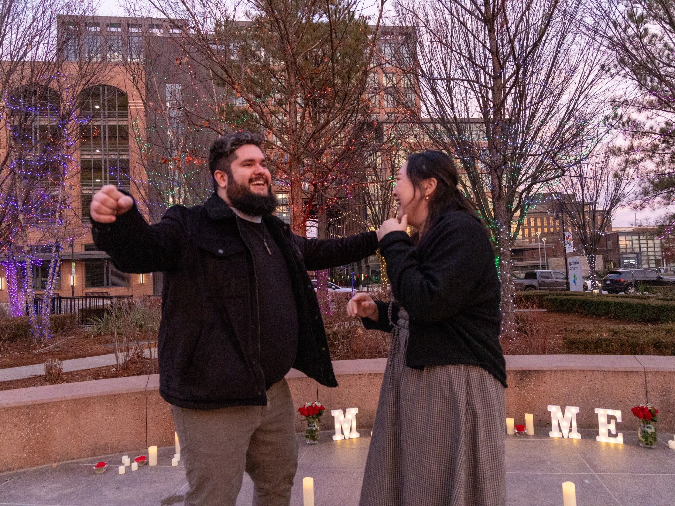Picture of She said yes!