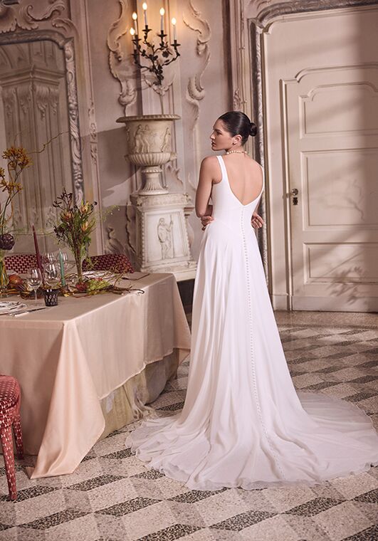 Justin Alexander Lupita A-Line Wedding Dress - 3