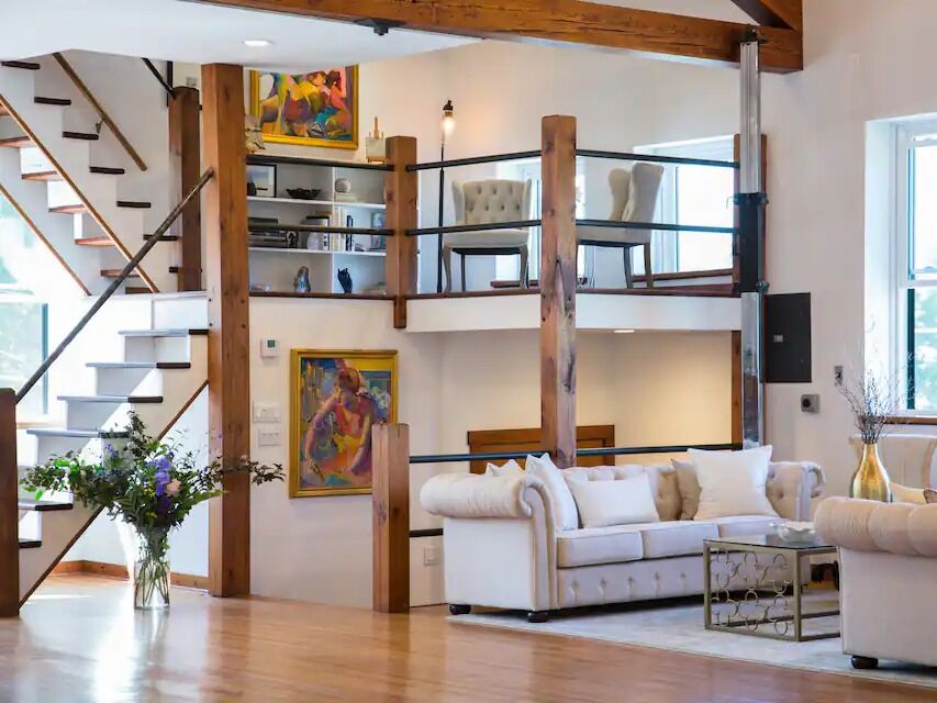 Picture of Beautiful Reclaimed Firehouse Private Studio Loft