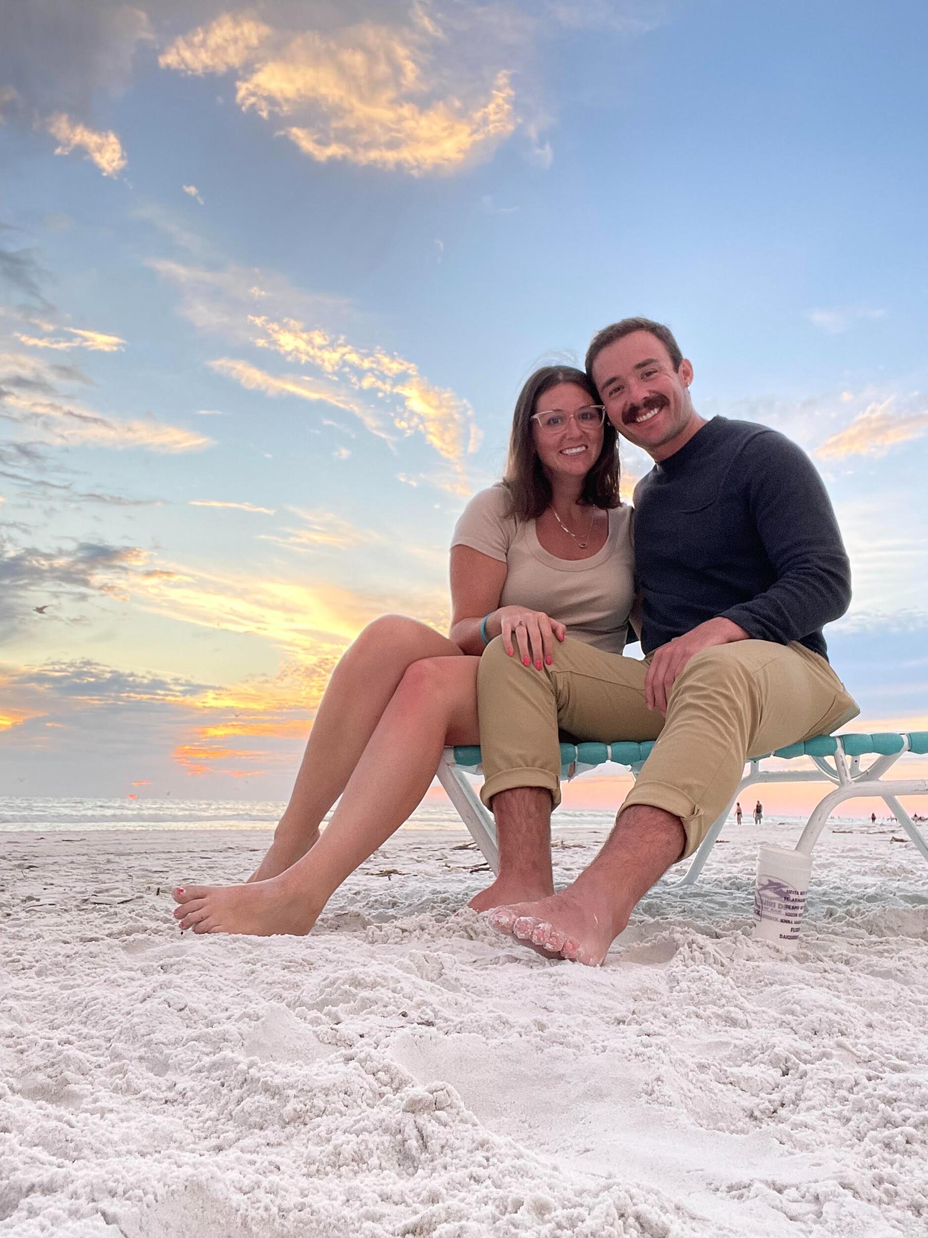 Picture of Sunset on the Beach