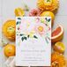 Fruit and Bright Florals With Cheery Wedding Invitations