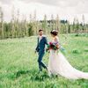 A Rainbow-Inspired Color Palette Wowed at This Devil's Thumb Ranch Wedding in the Colorado Rockies