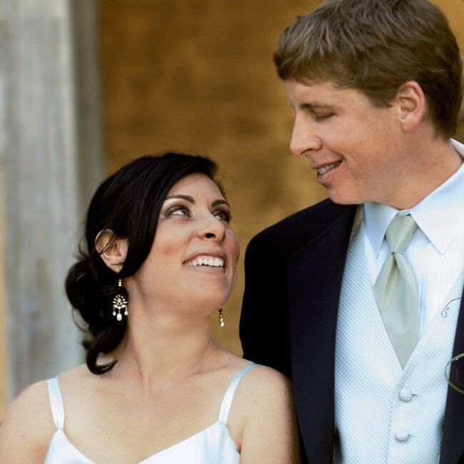 It wasn't love at first sight for Emily and Ethan, who met as freshmen at Carnegie Mellon. But after years of friendship a romance finally began to bloom, and they haven't looked back.  The Bride Emily Landes, 28, managing editor The Groom Ethan Bold, 28, senior engineer The Date September 1  For Emily's 27th birthday, Ethan planned a romantic dinner and made a special request that she not wear any jewelry. She definitely thought this would be the moment. He gave her a bunch of gifts, but the last jewelry box (the smallest) was what she wanted. Unfortunately, she was disappointed when it was a necklace and not the ring she had been hoping to see. As they walked along the Embarcadero near the water, Emily turned around to find Ethan on one knee with one more gift: the ring!