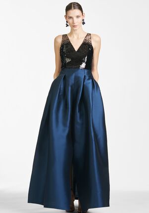 Sachin & Babi Erica Gown - S221G18-401 Blue Mother Of The Bride Dress