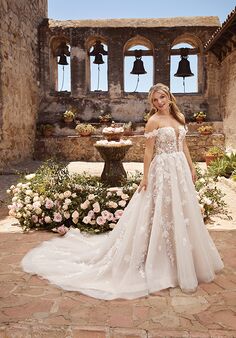 Casablanca Bridal 2468 Eliana A-Line Wedding Dress