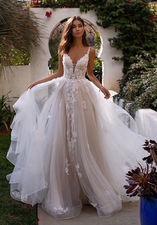 Moonlight Couture H1394 Ball Gown Wedding Dress - 1