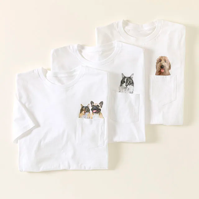 Personalized pet T-shirt from Uncommon Goods