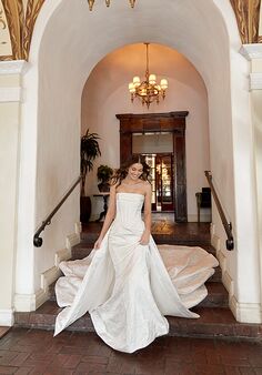 Essense of Australia D4149 Fit-and-Flare Wedding Dress