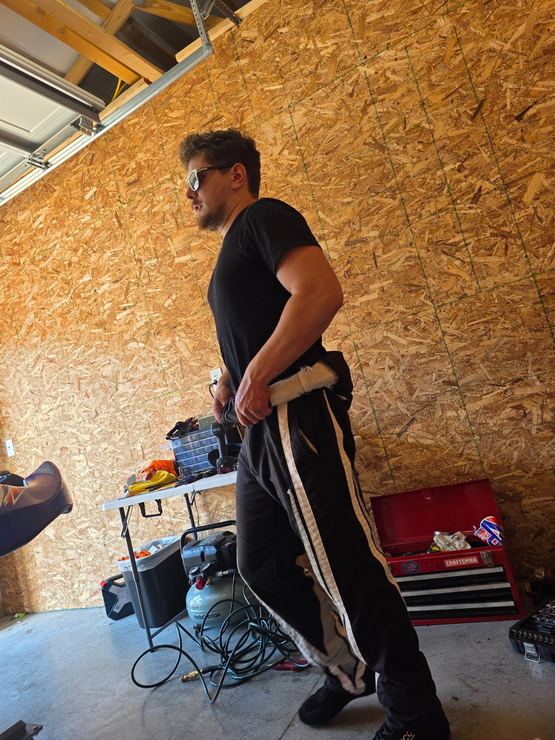 Gavin gets back into racing