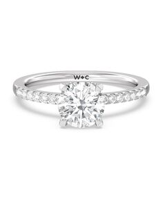 With Clarity Unique Princess, Cushion, Emerald, Heart, Radiant, Round, Oval Cut Engagement Ring