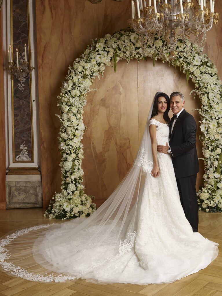 Amal Clooney's wedding dress